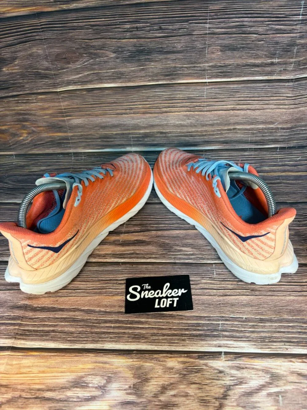 Hoka One One Mach 5‎ Women's Athletic Running Shoes Camellia Peach Size 8